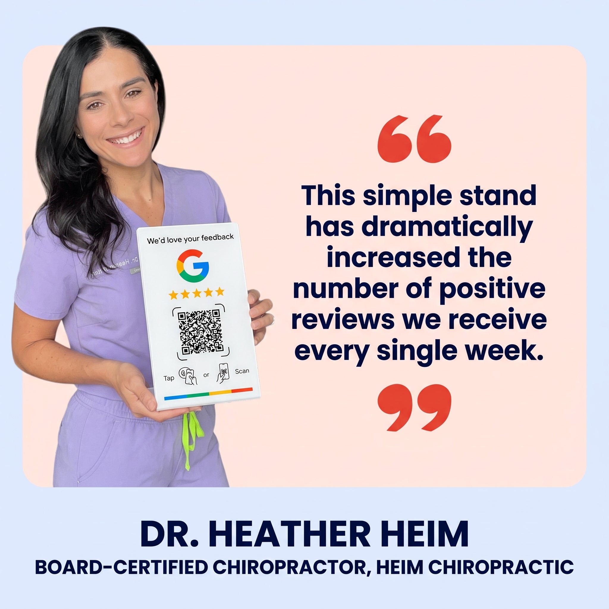 OneTap Review Stand