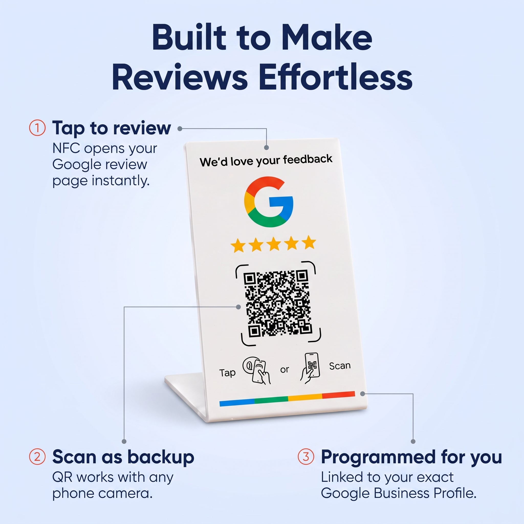OneTap Review Stand